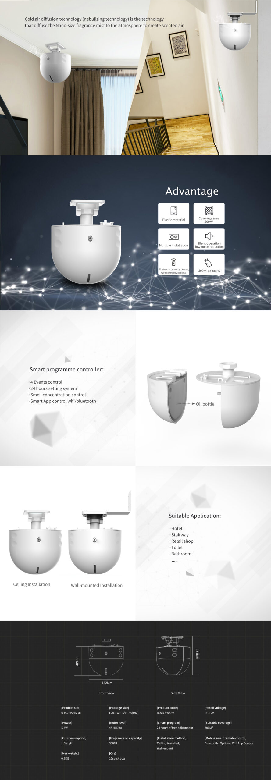 Scent Diffuser OA300