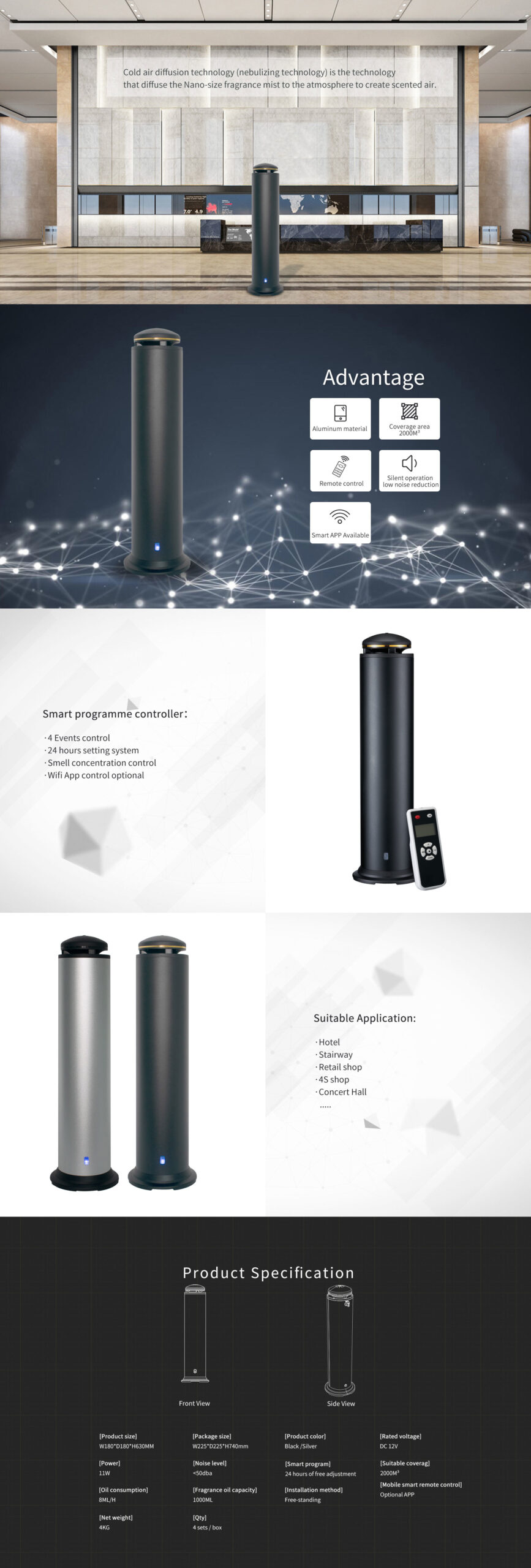 Scent Diffuser OXA2000