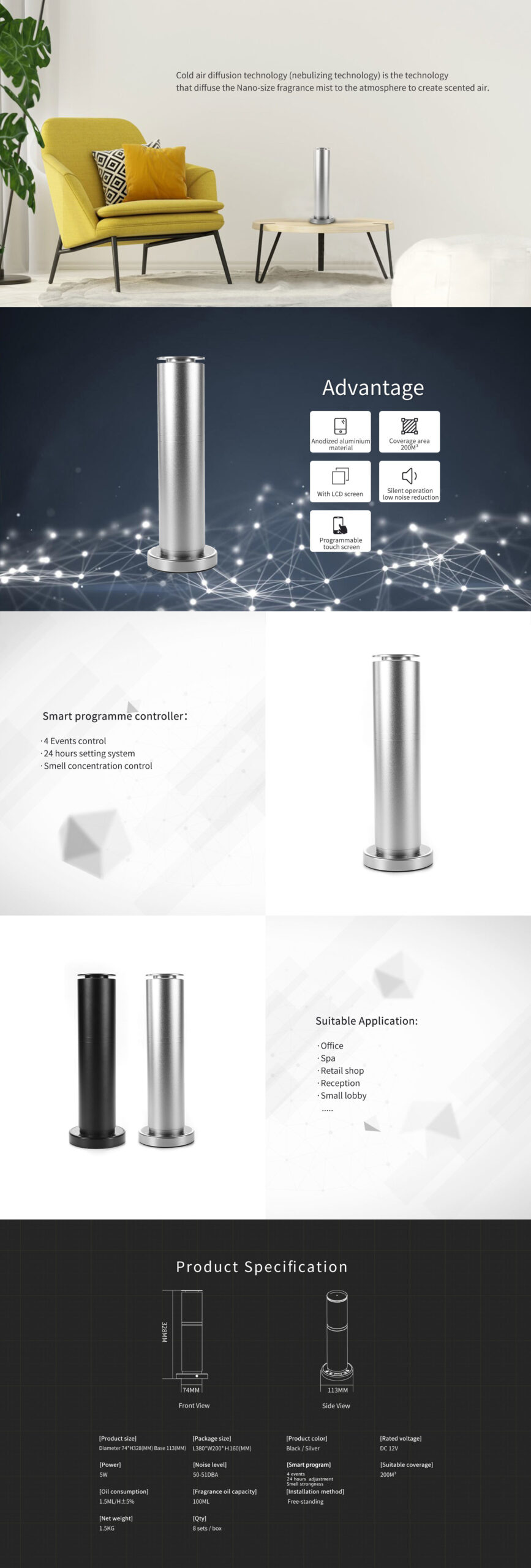 scent diffuser os150
